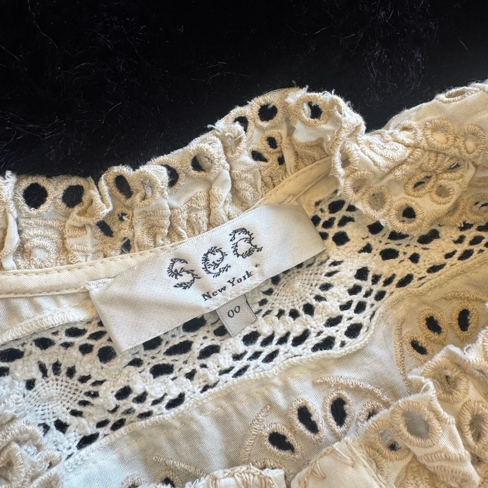 Sea New York Cream Lace Blouse - Picture 2 of 2